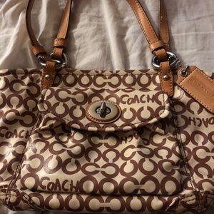 Coach Color Op Art Collection Bag